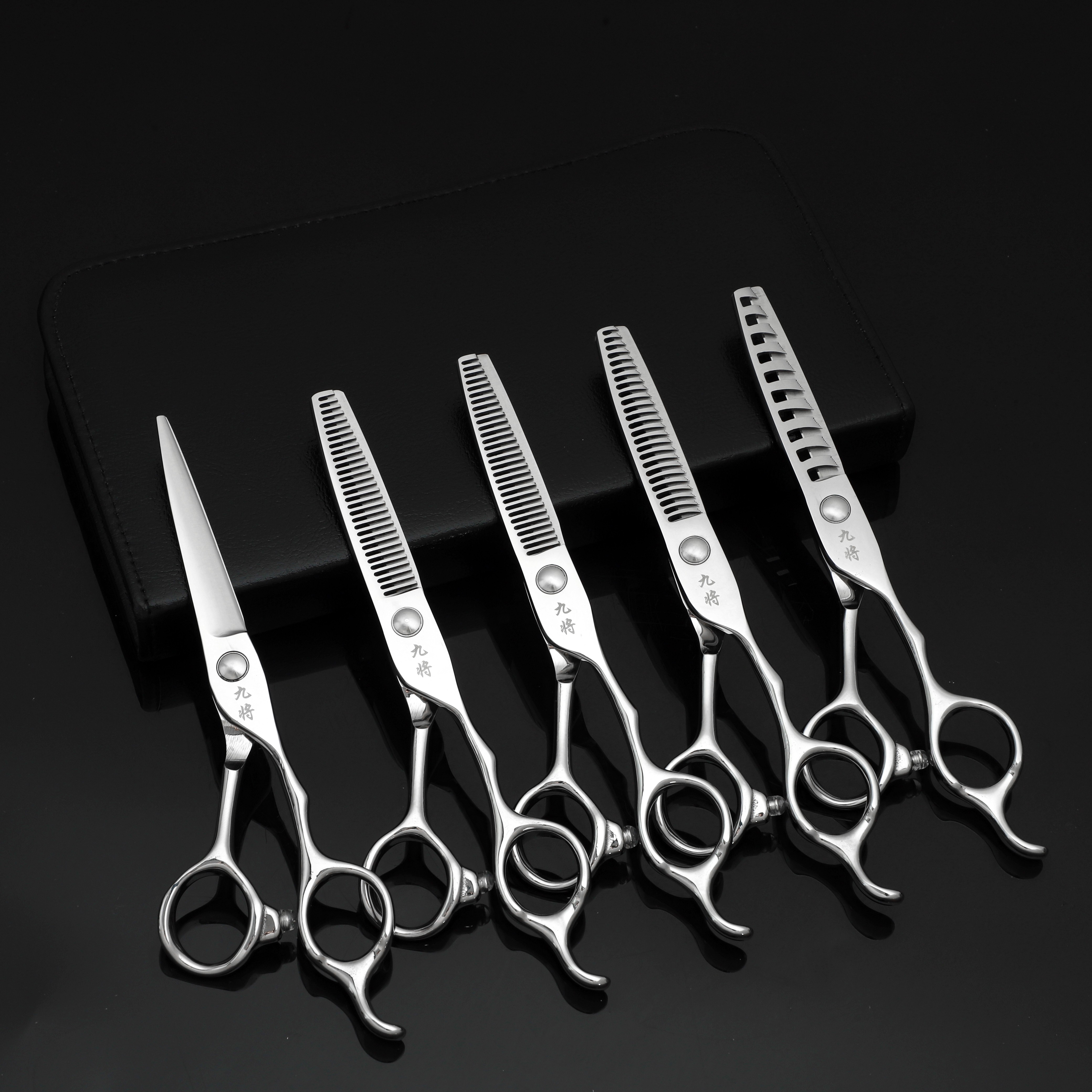 九爷轴承数控专业美发剪刀干湿两用理发剪