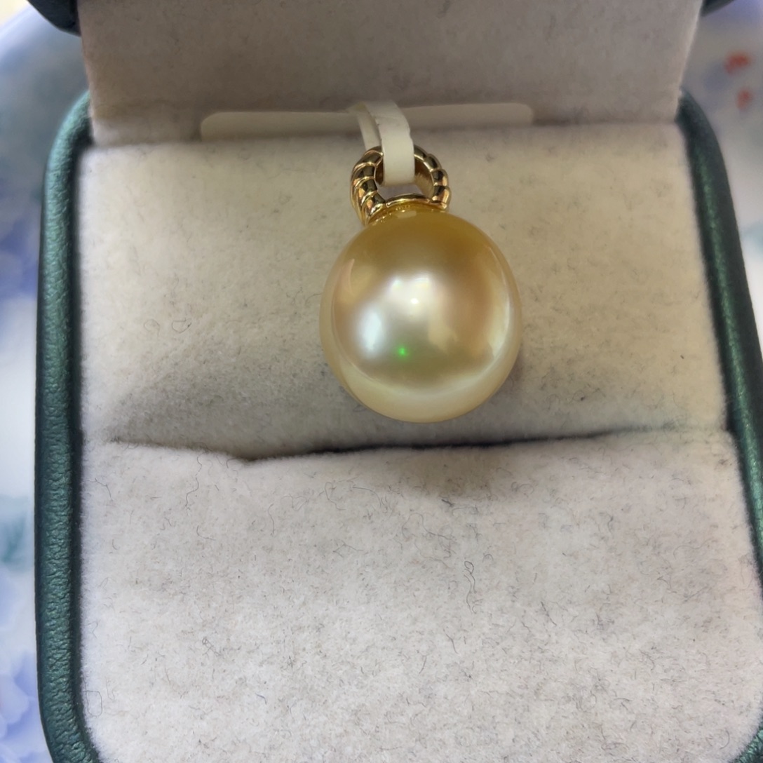 海水珍珠颈饰18K金镶嵌