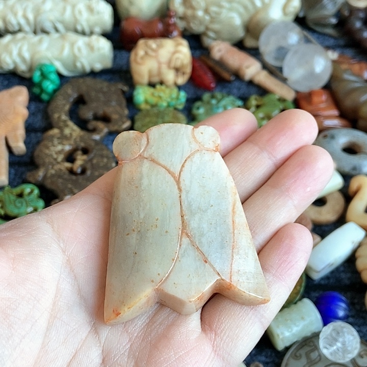 和田玉未镶嵌颈饰9