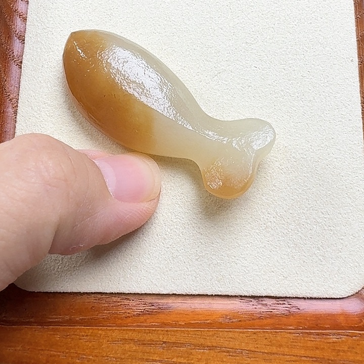 白***白和田玉未镶嵌吊坠(不含链)