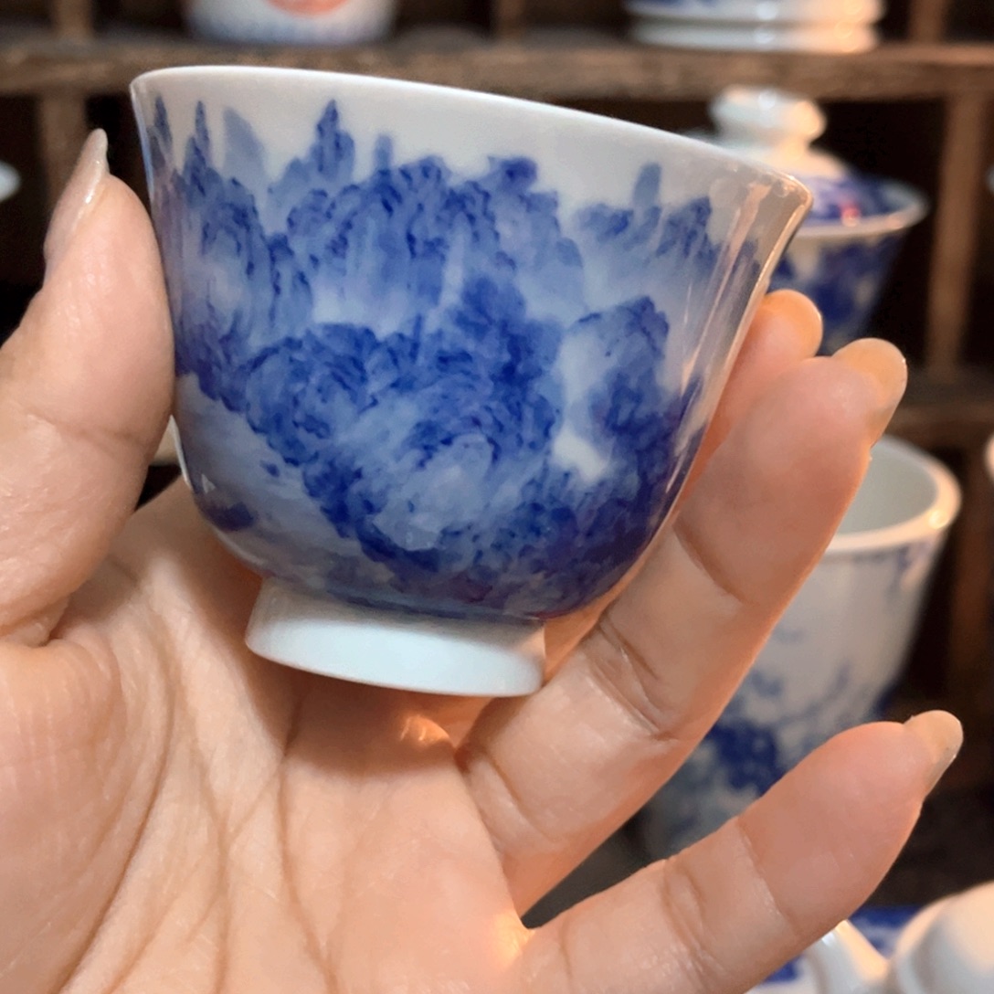 瓷片一笔一墨 叩玉山房