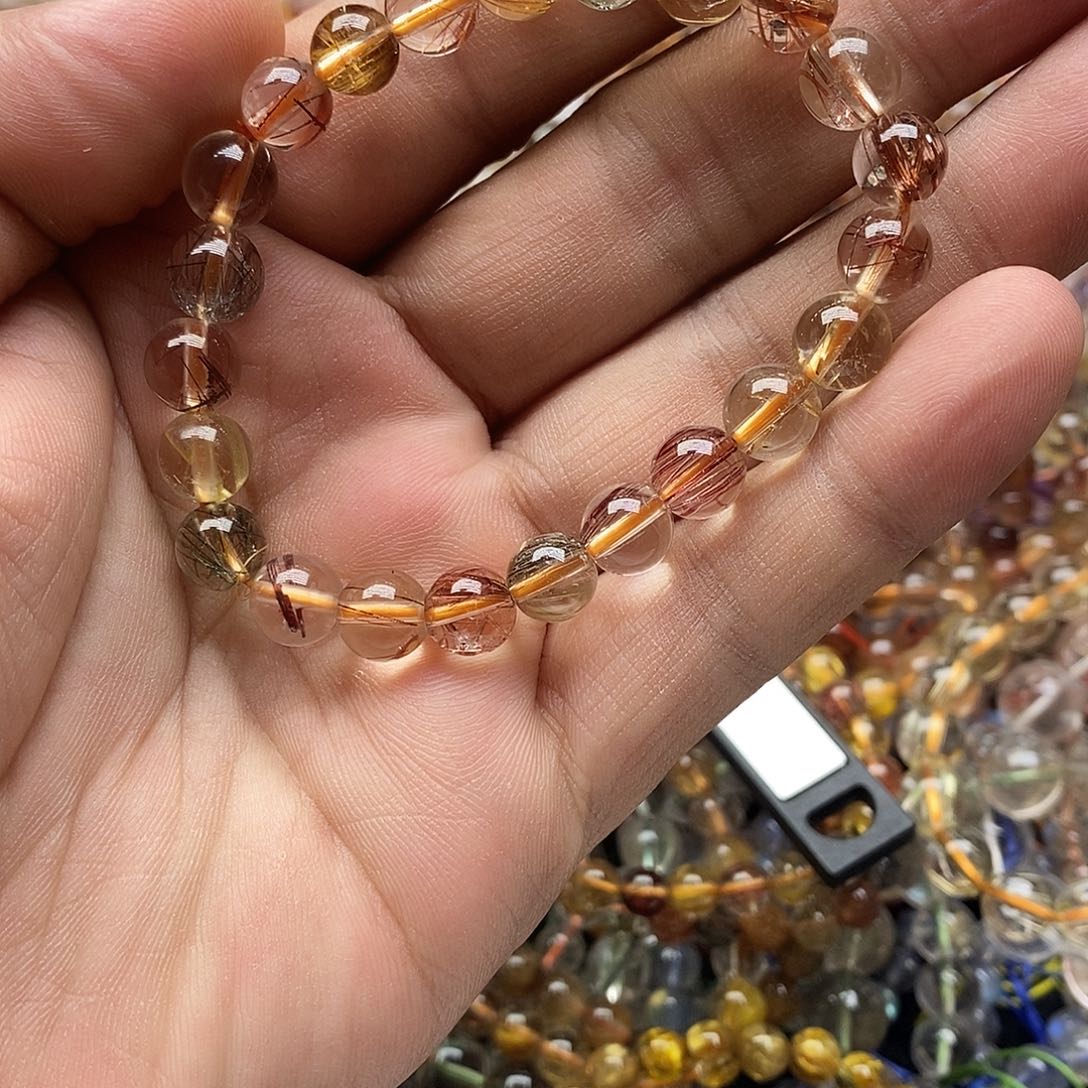 水晶珠宝半成品未镶嵌