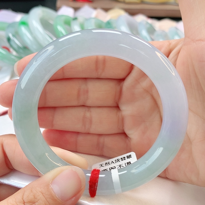 未镶嵌手镯翡翠57胖圆