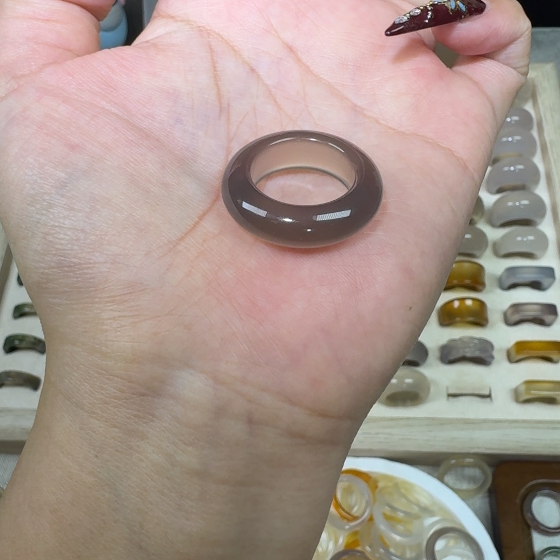 未镶嵌戒指玛瑙/玉髓881美6