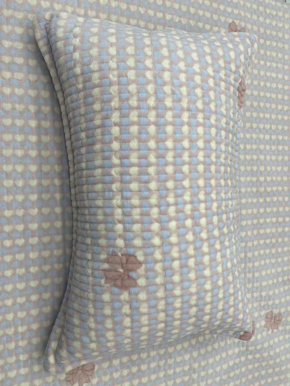 【孤品枕套一对】加厚高档柔软不起球新生儿透气单人