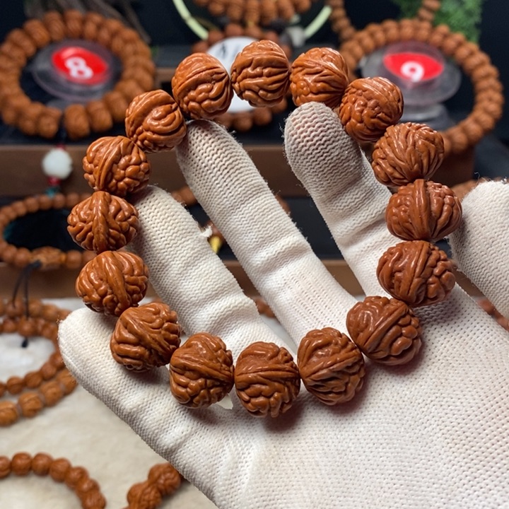 桃核吊坠二*秦岭龙纹