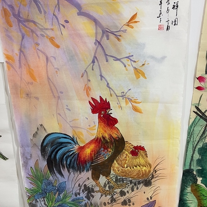 三个张画廊直播间！