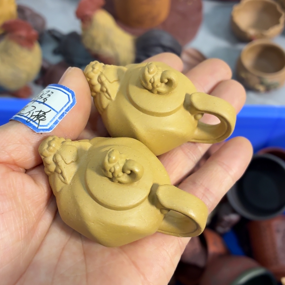 紫砂茶杯瑕疵不退不换介意勿拍