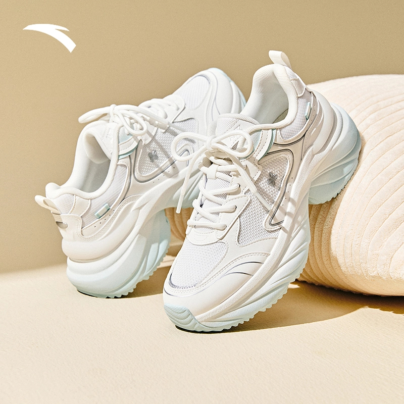 安踏云起厚底增高老爹鞋女子2025时尚潮流休闲鞋女鞋高颜值老爹鞋