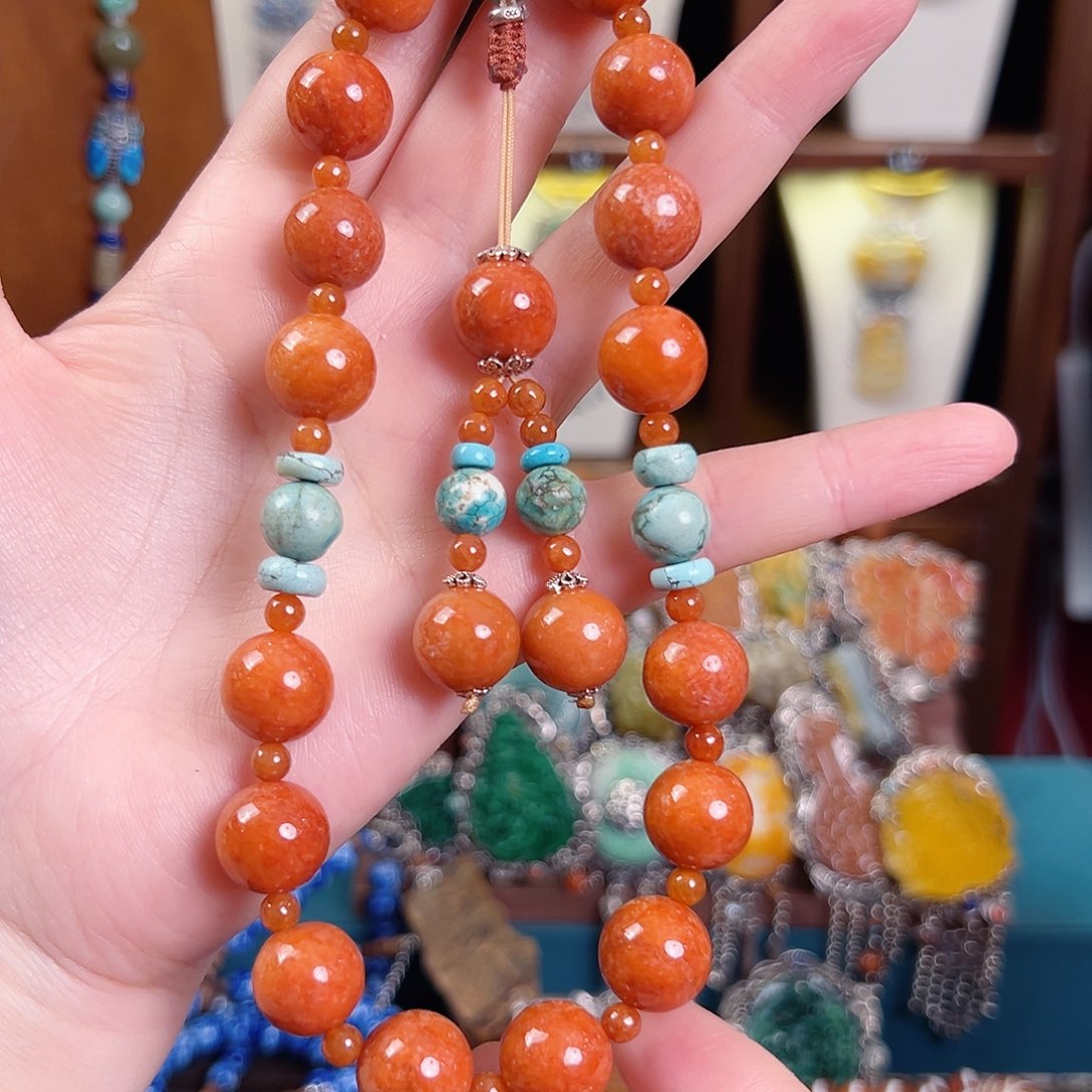 桥***墨吊坠925银国风个性十足