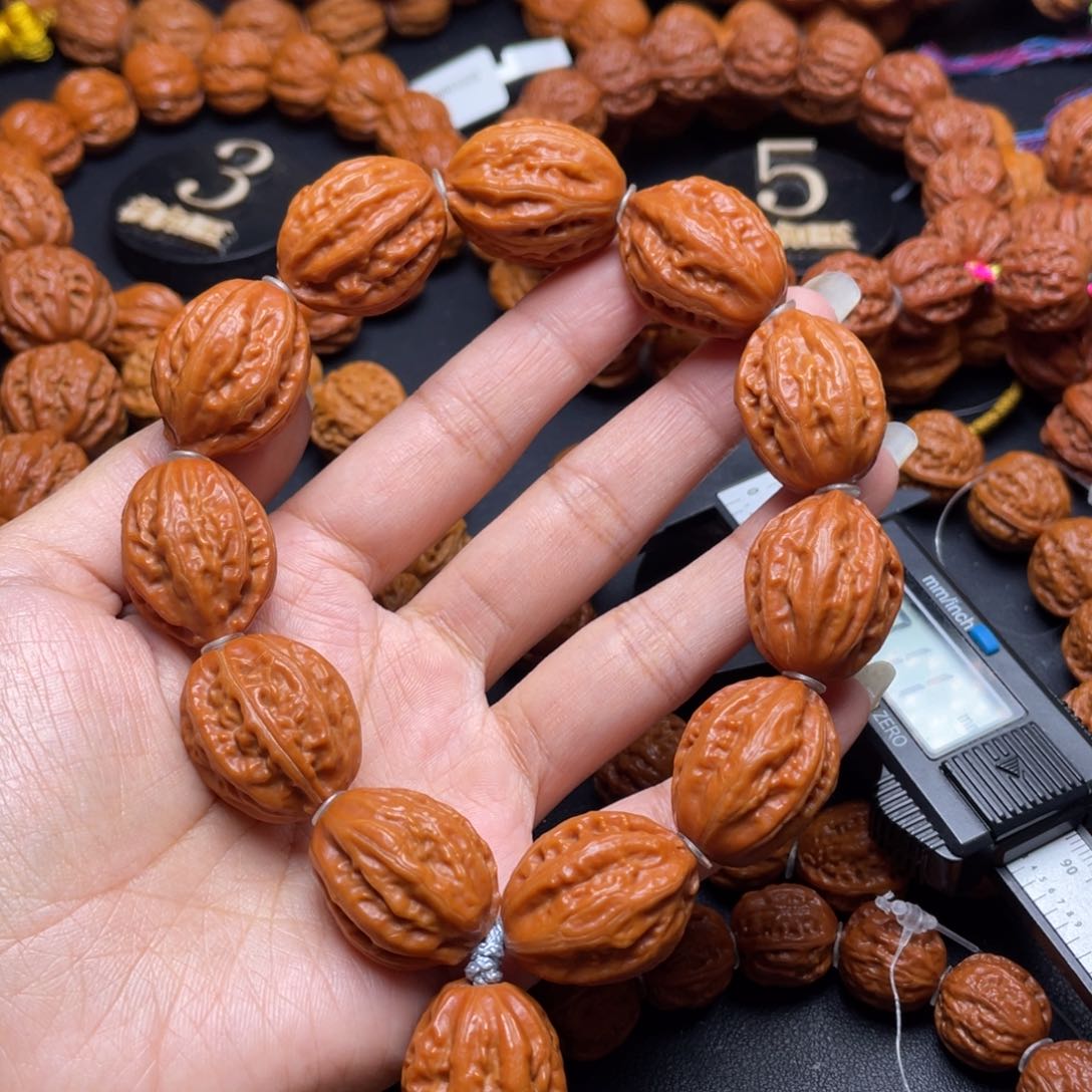 文玩核桃手串粗筋111