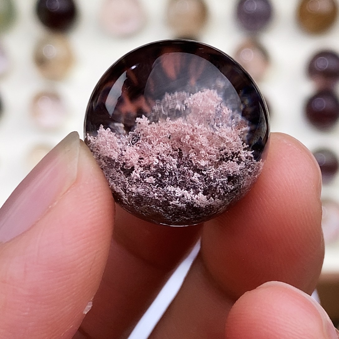 半***吃水晶未镶嵌珠宝半成品