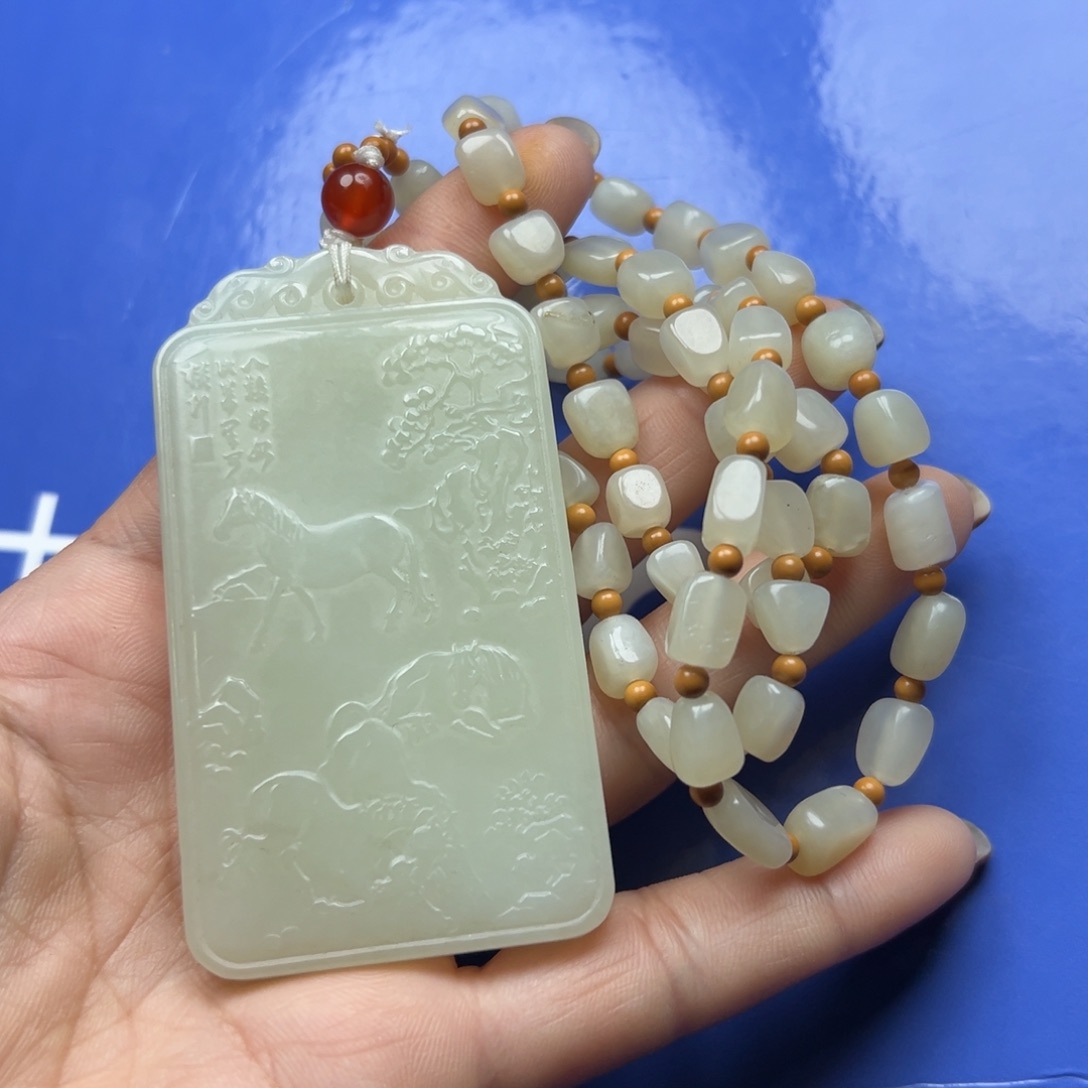 和田玉挂件未镶嵌