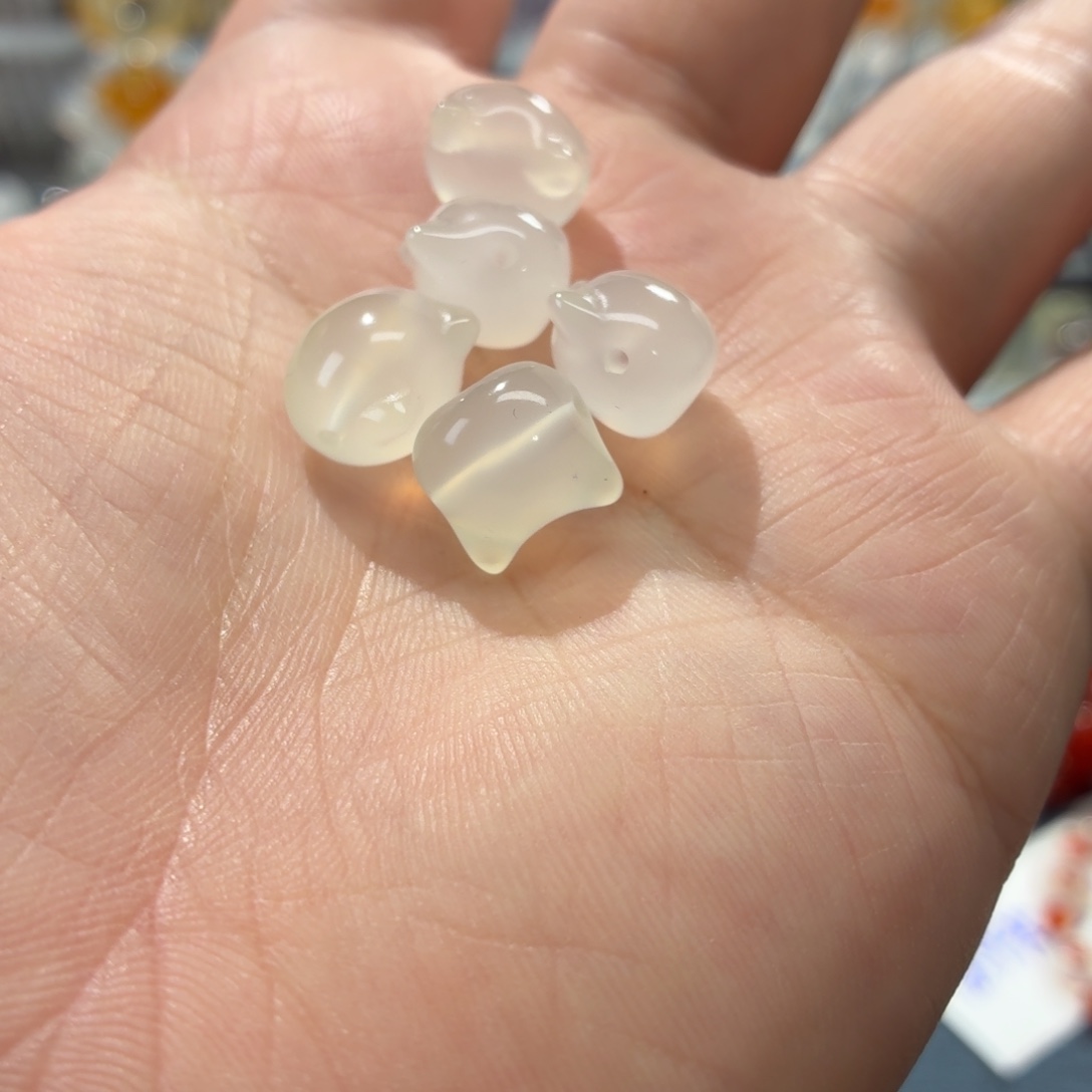 玛瑙/玉髓未镶嵌吊坠(不含链)