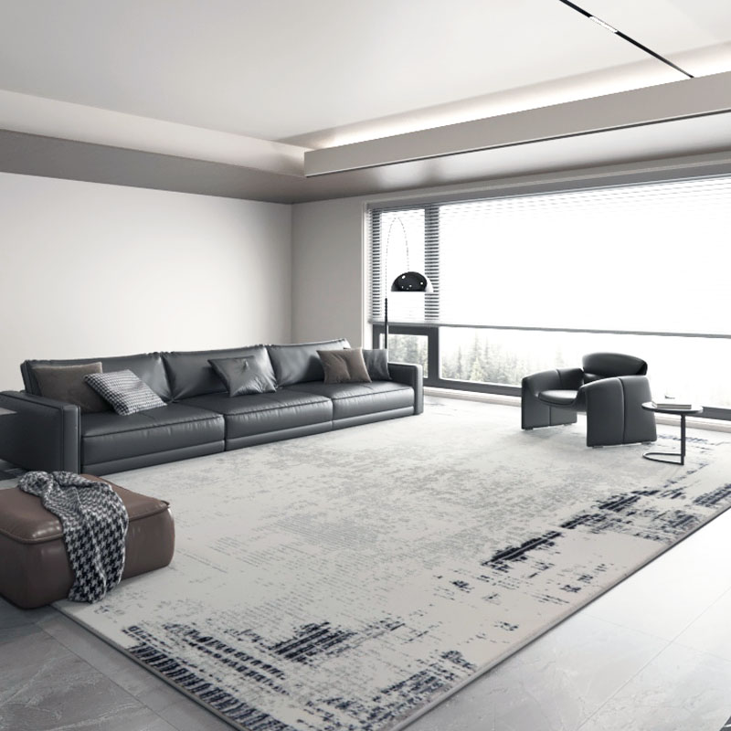 yingjue/英爵无胶大黑牛劳伦斯客厅地毯床边毯现代简约极简风格