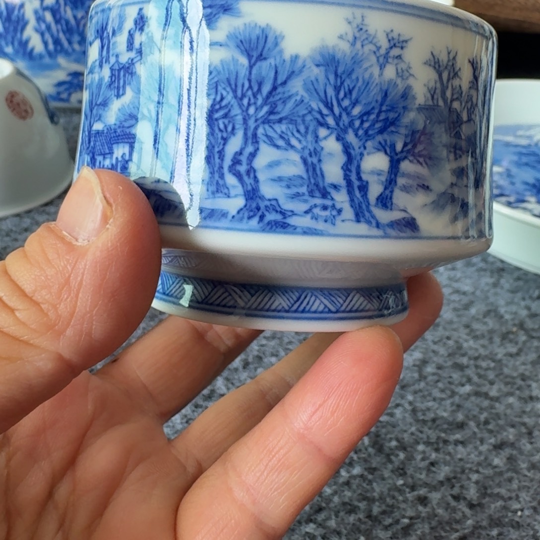 A***-现代景德镇陶瓷手绘茶具