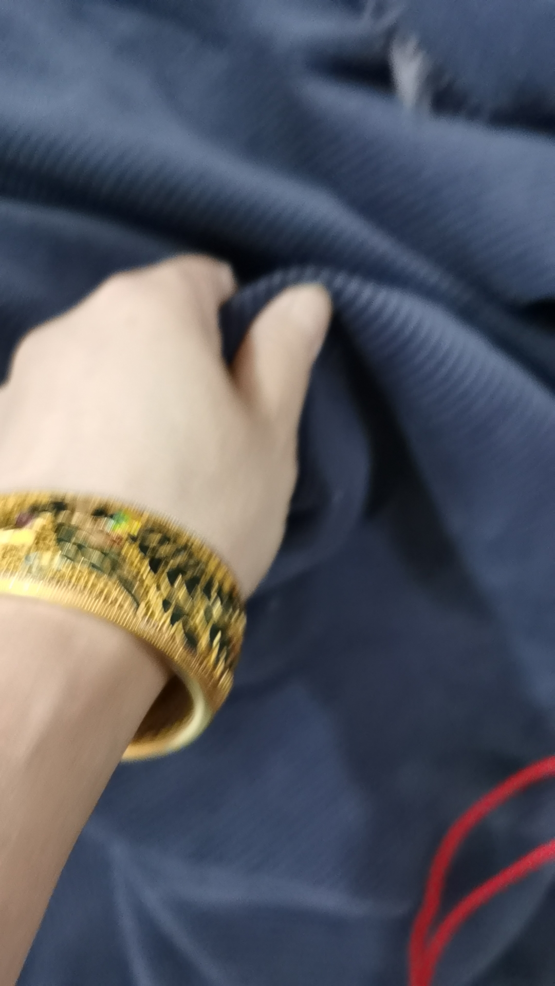 雪尼尔条绒布料灰多多2.2米