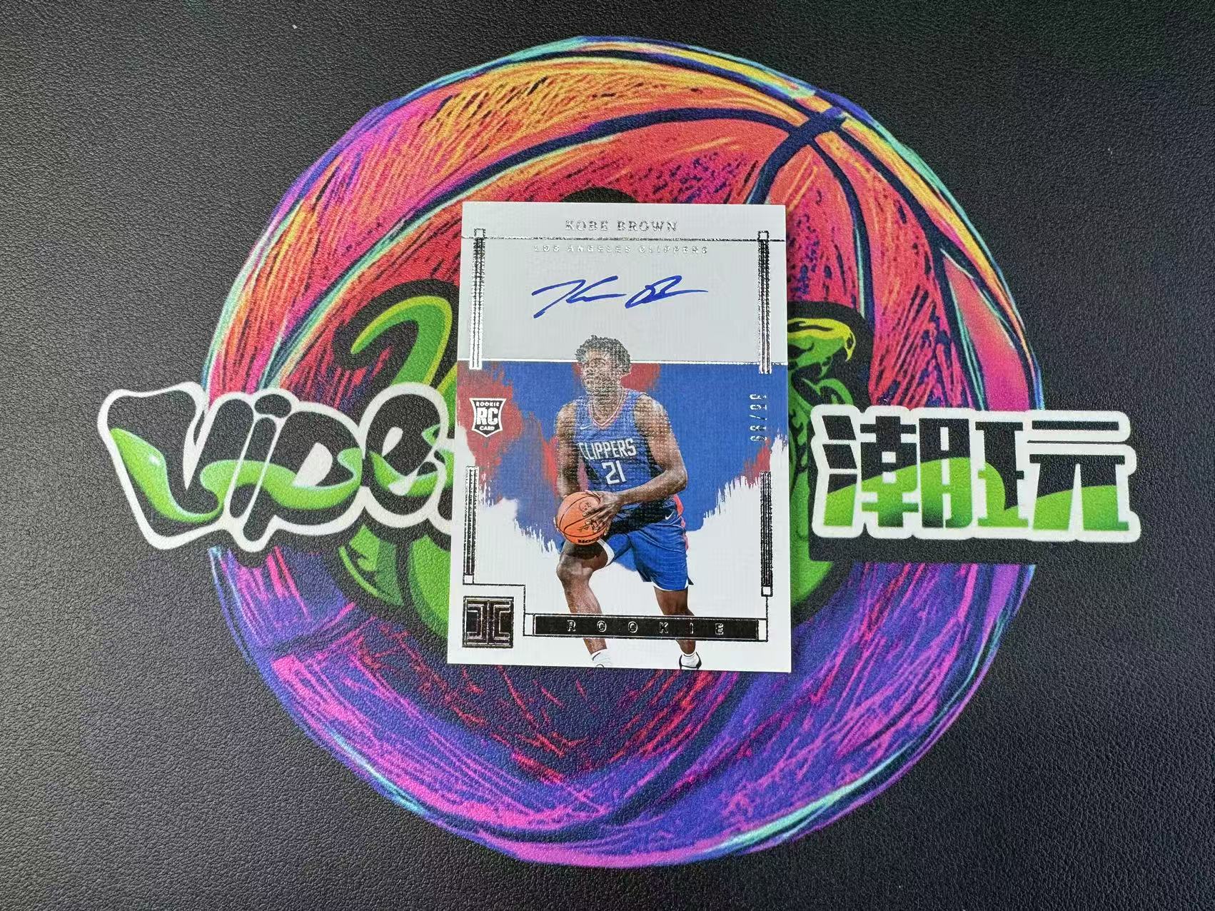 科比布朗 小真金99编卡签