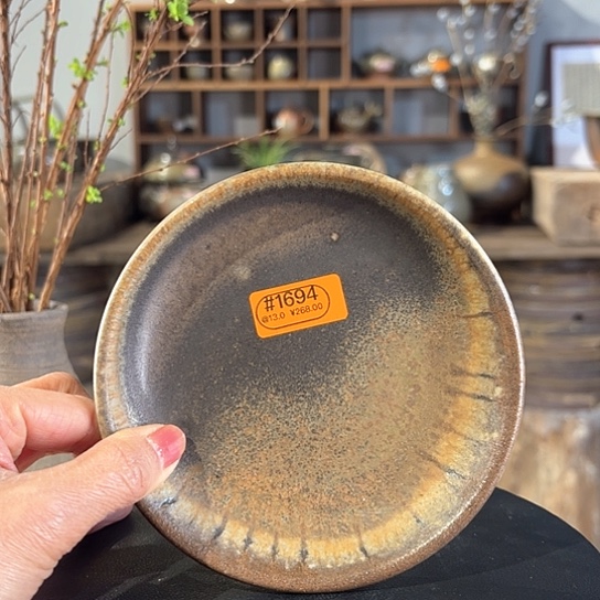 #1694柴烧裸烧手工壶承重落灰