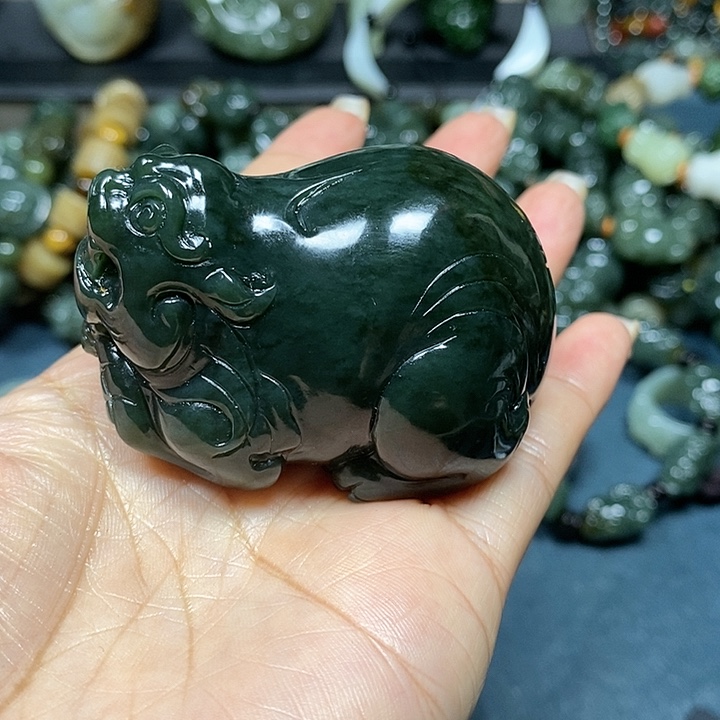 和田玉挂件未镶嵌