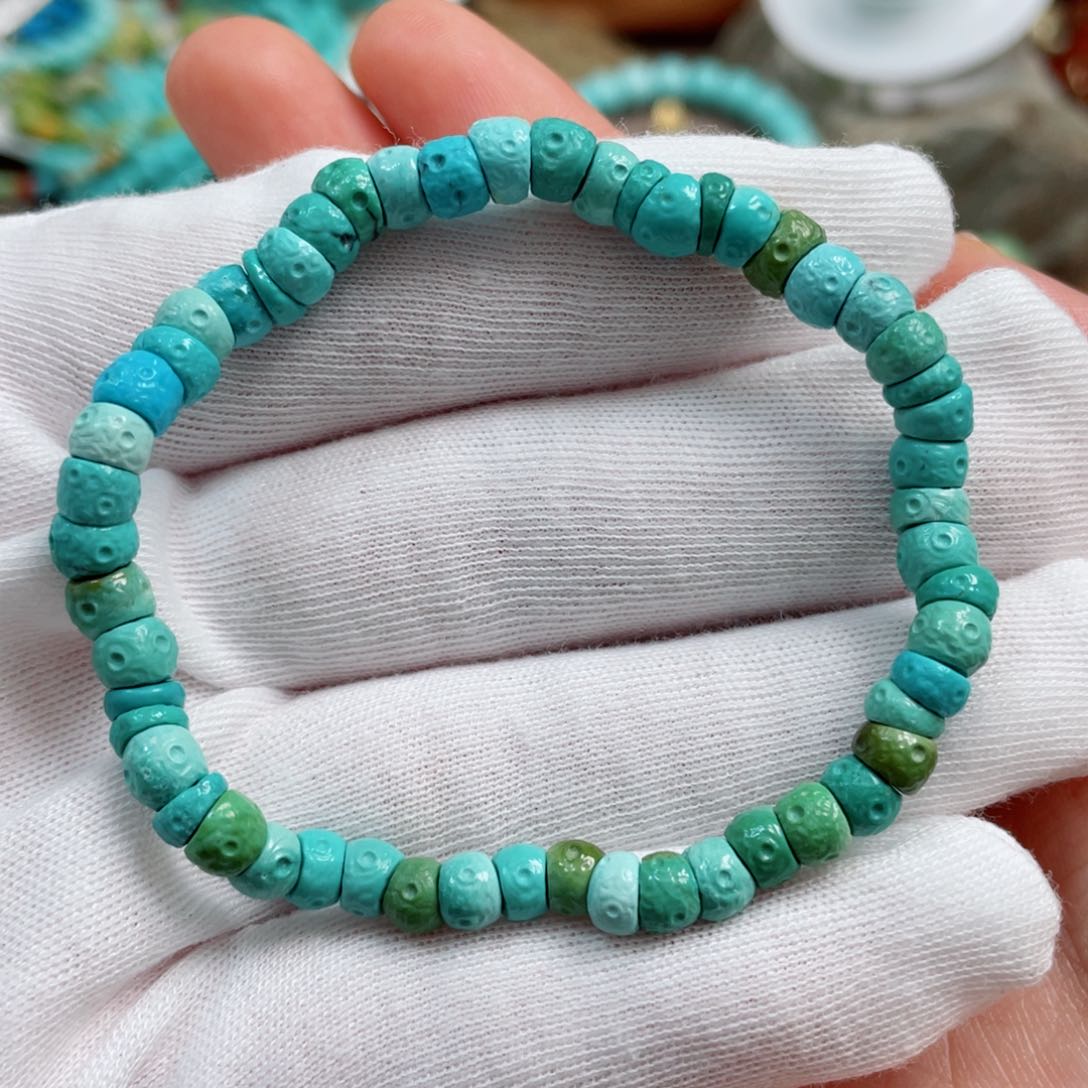 绿松石珠宝奇石未镶嵌