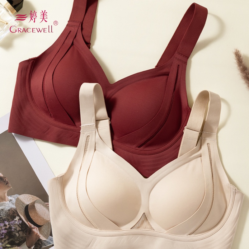 婷美美形提拉固定杯文胸TM3336