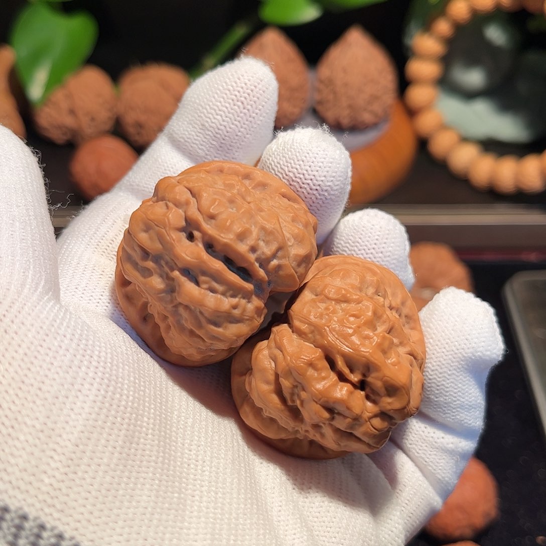 【闪购商品】文玩核桃把件哈摸头40