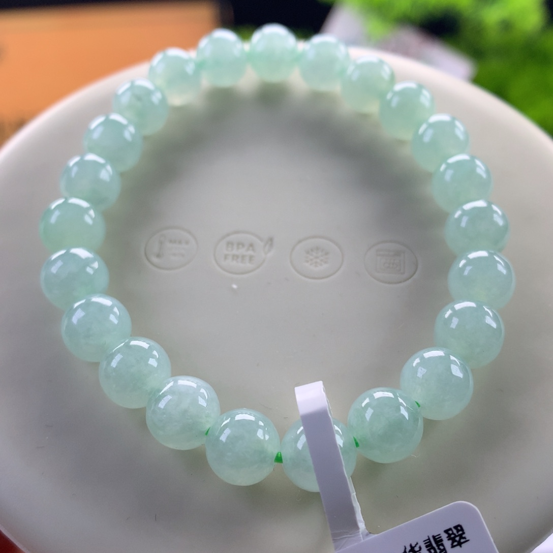 翡翠未镶嵌手链卡8