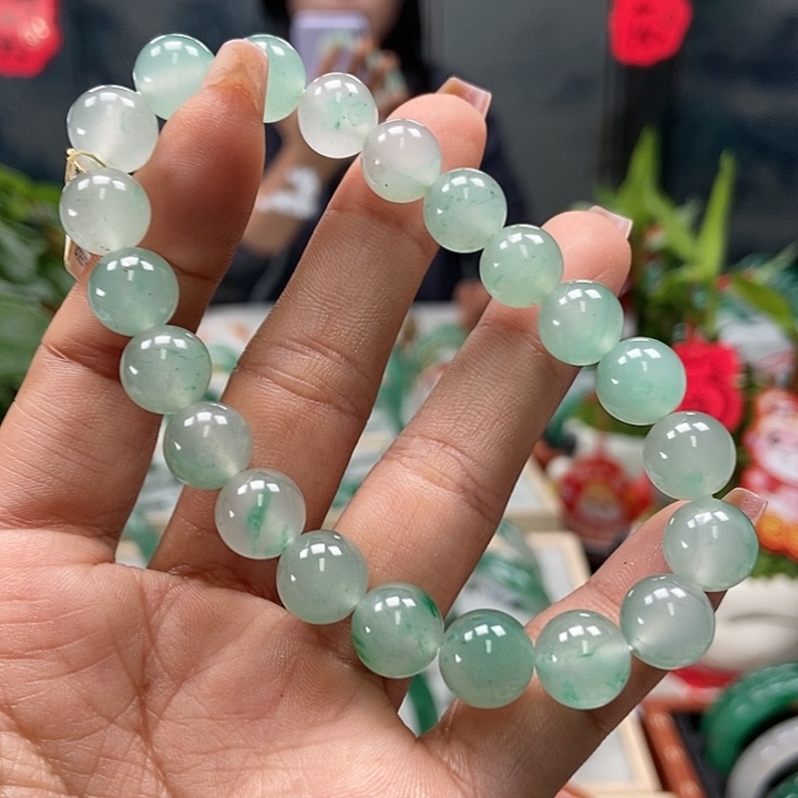 石英质玉手串未镶嵌