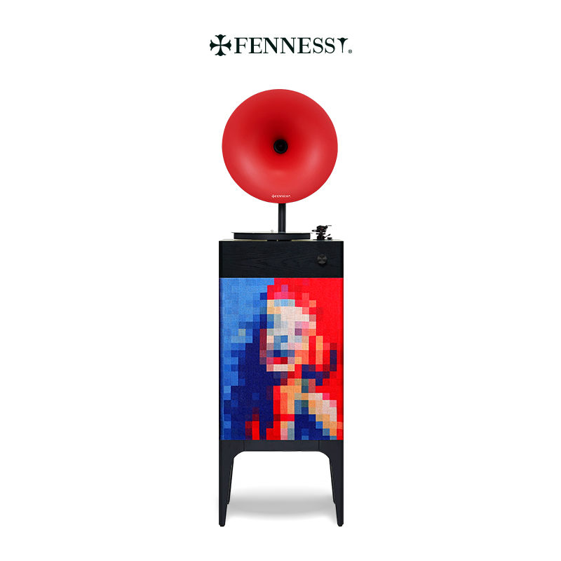 梵尼诗 i5 黑胶唱片机梦露pro像素画专业级HiFi留声机一体式送礼