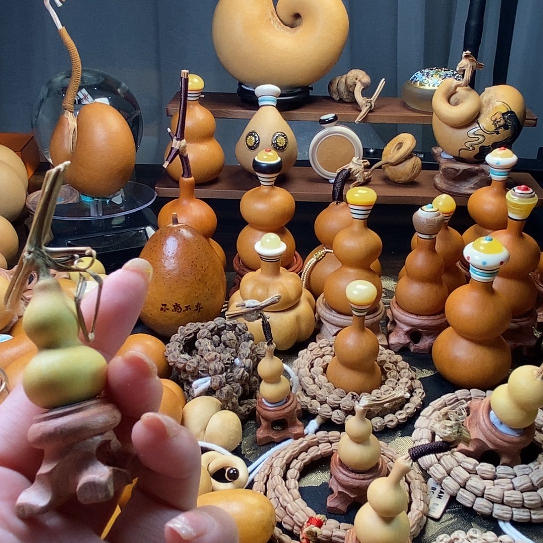 柏香籽/百香籽手串小*灰