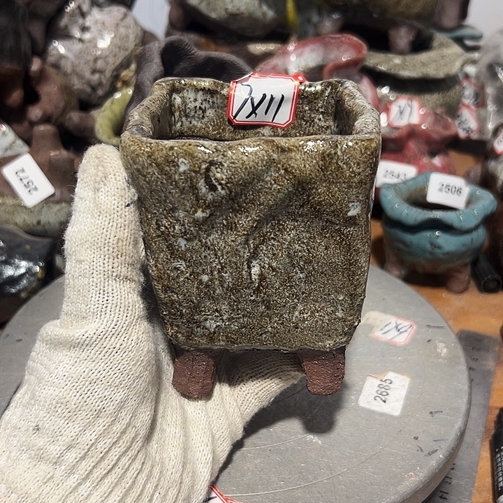 粗陶花盆制作就这样的