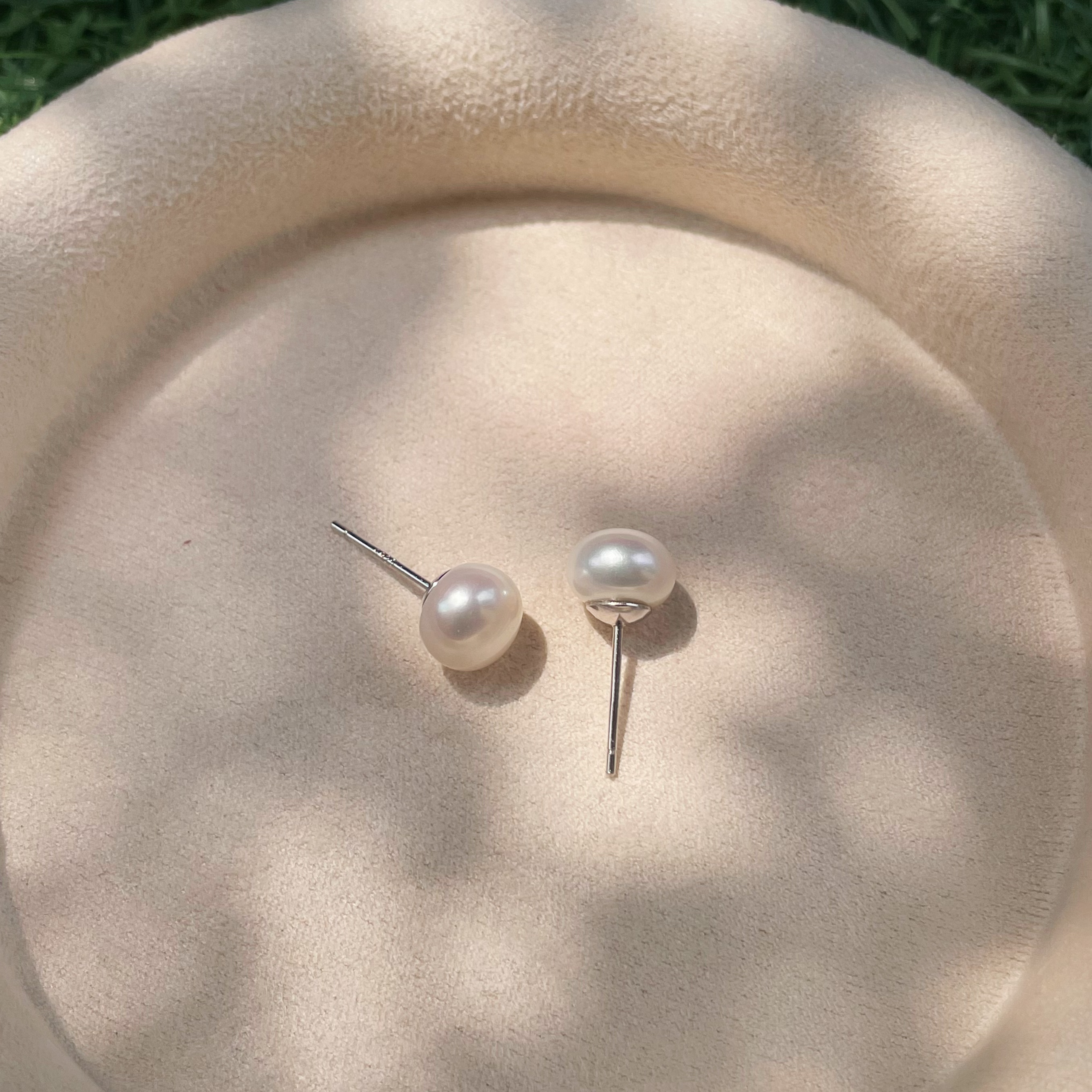淡水珍珠耳针/8-8.5mm