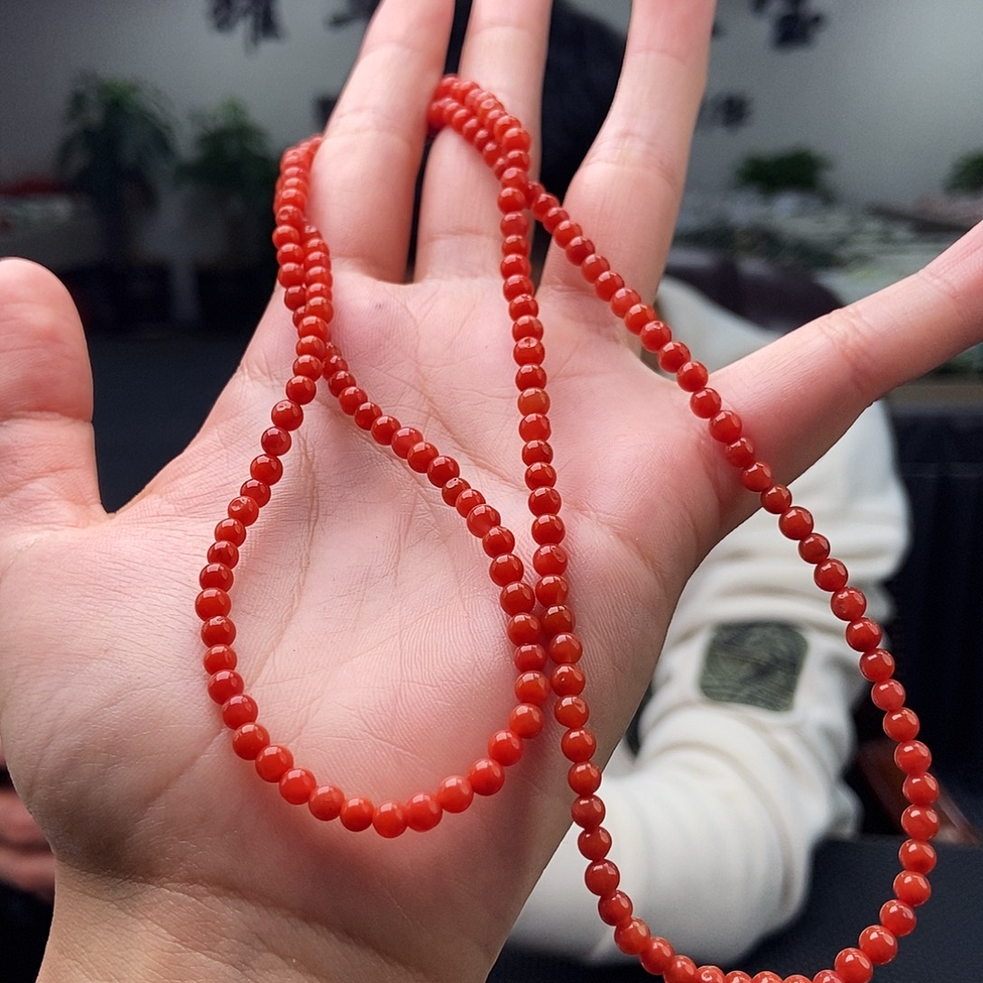 南红玛瑙未镶嵌颈饰卡4颜色多样性发拍一发一