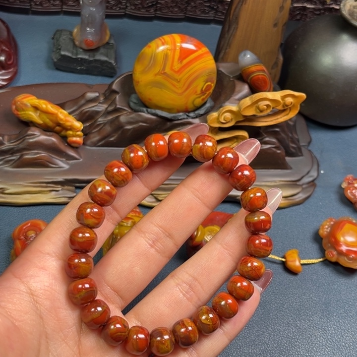 玛瑙/玉髓未镶嵌颈饰