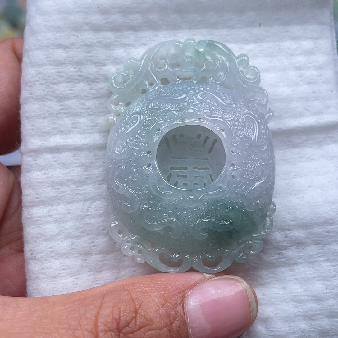 颈饰未镶嵌翡翠翡玉缘翡翠