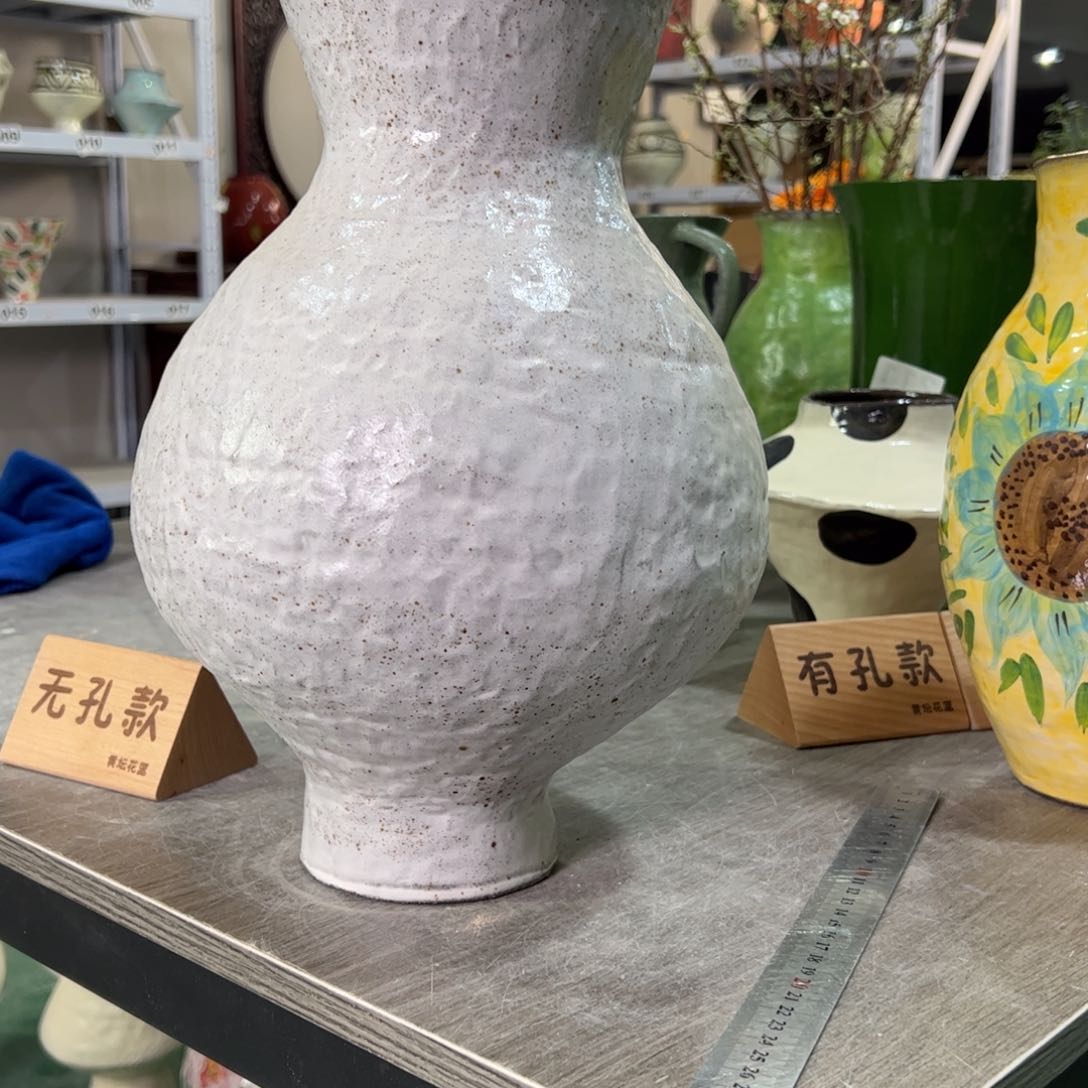 红陶口13高31无孔