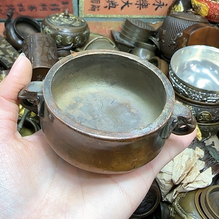 铜材质文玩客厅家具摆件