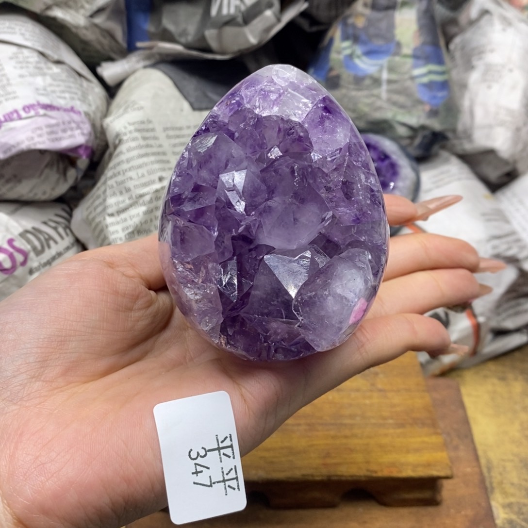 乌拉圭未镶嵌紫晶