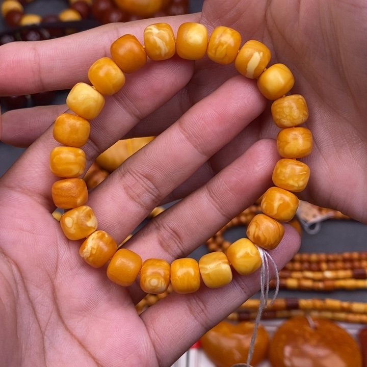 琥珀未镶嵌裸石蜜蜡L