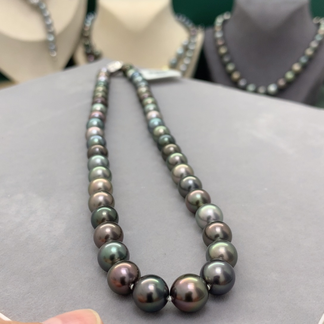 银S925镶嵌颈饰海水珍珠欢*6