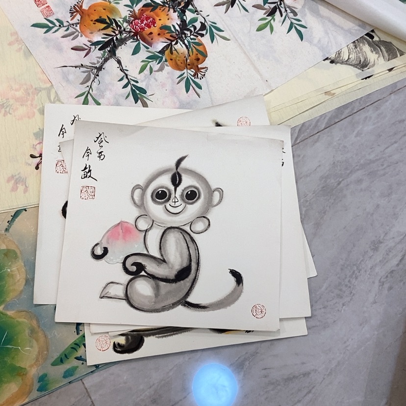 【闪购商品】悦国画艺术作品欣赏