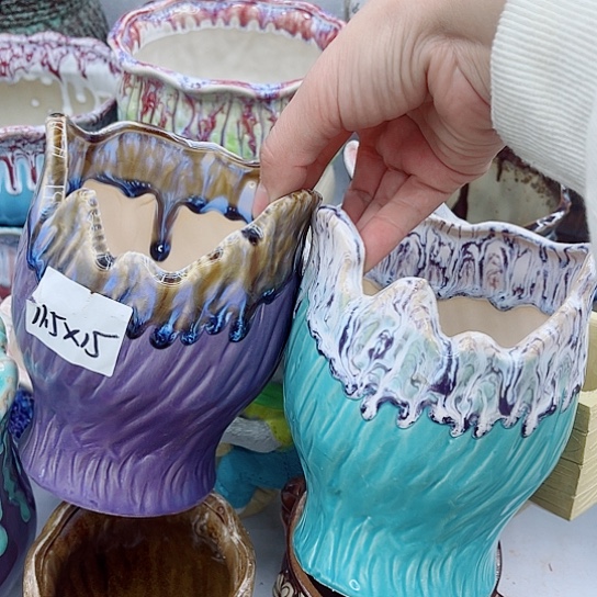 多肉绿植陶瓷花盆