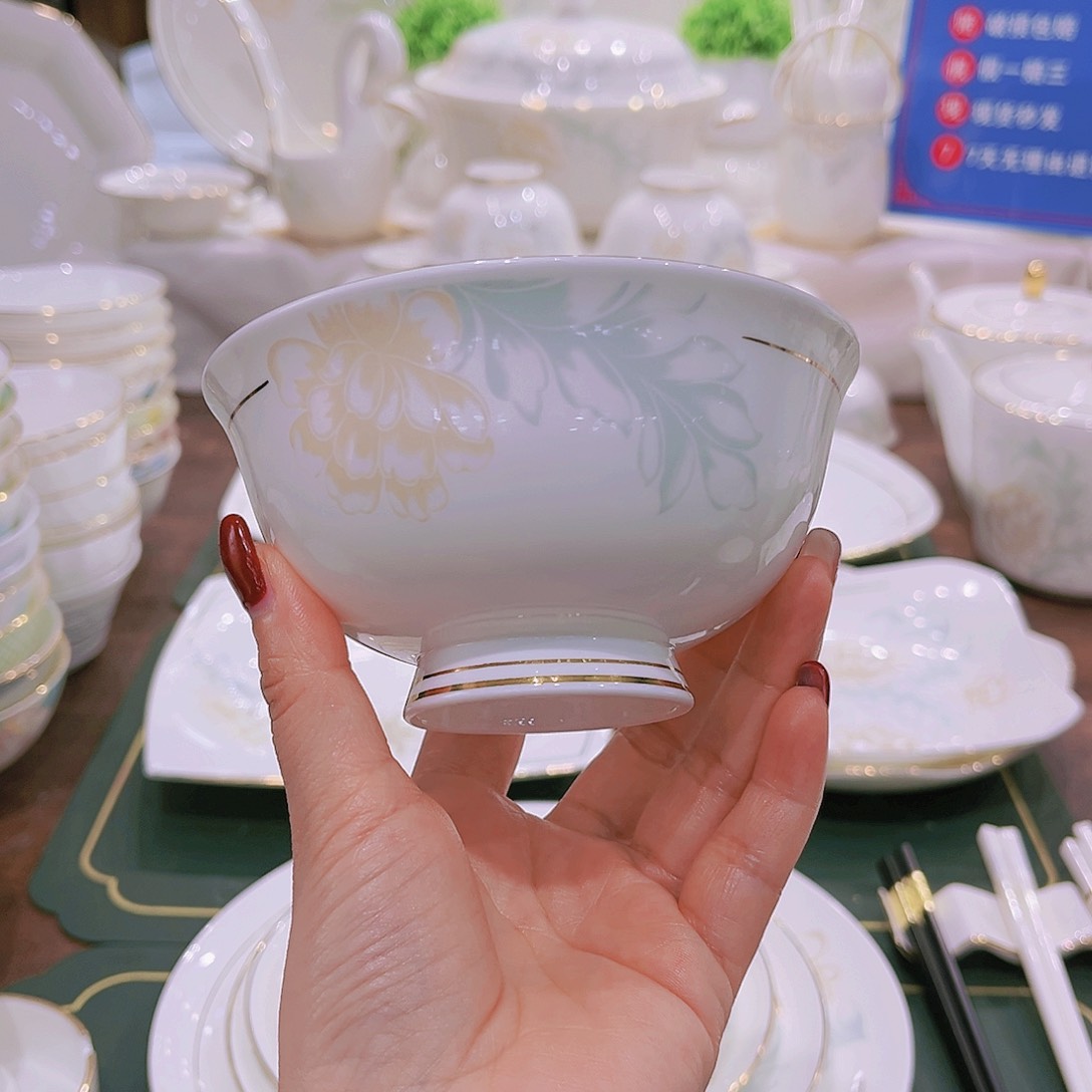 【闪购商品】瓷描金清雅单品