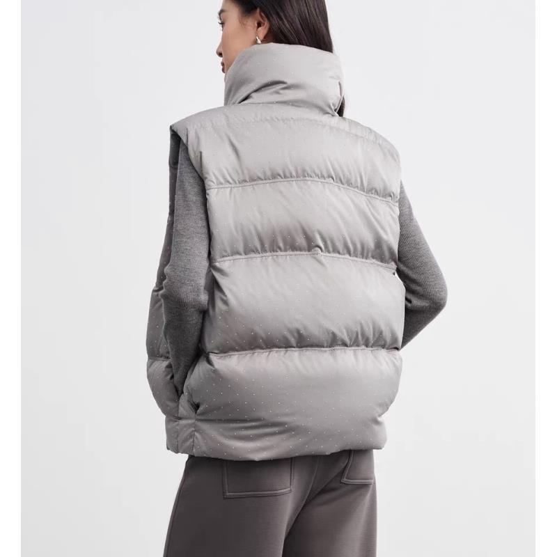 250440 雅订单  2025冬季新款休闲羽绒马甲背心