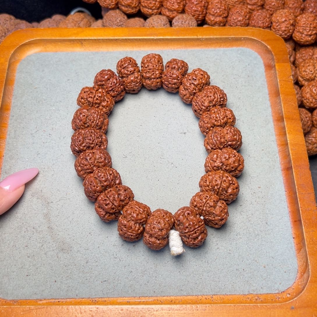 马***！菩提32号金刚菩提梅花夹板手持23超头