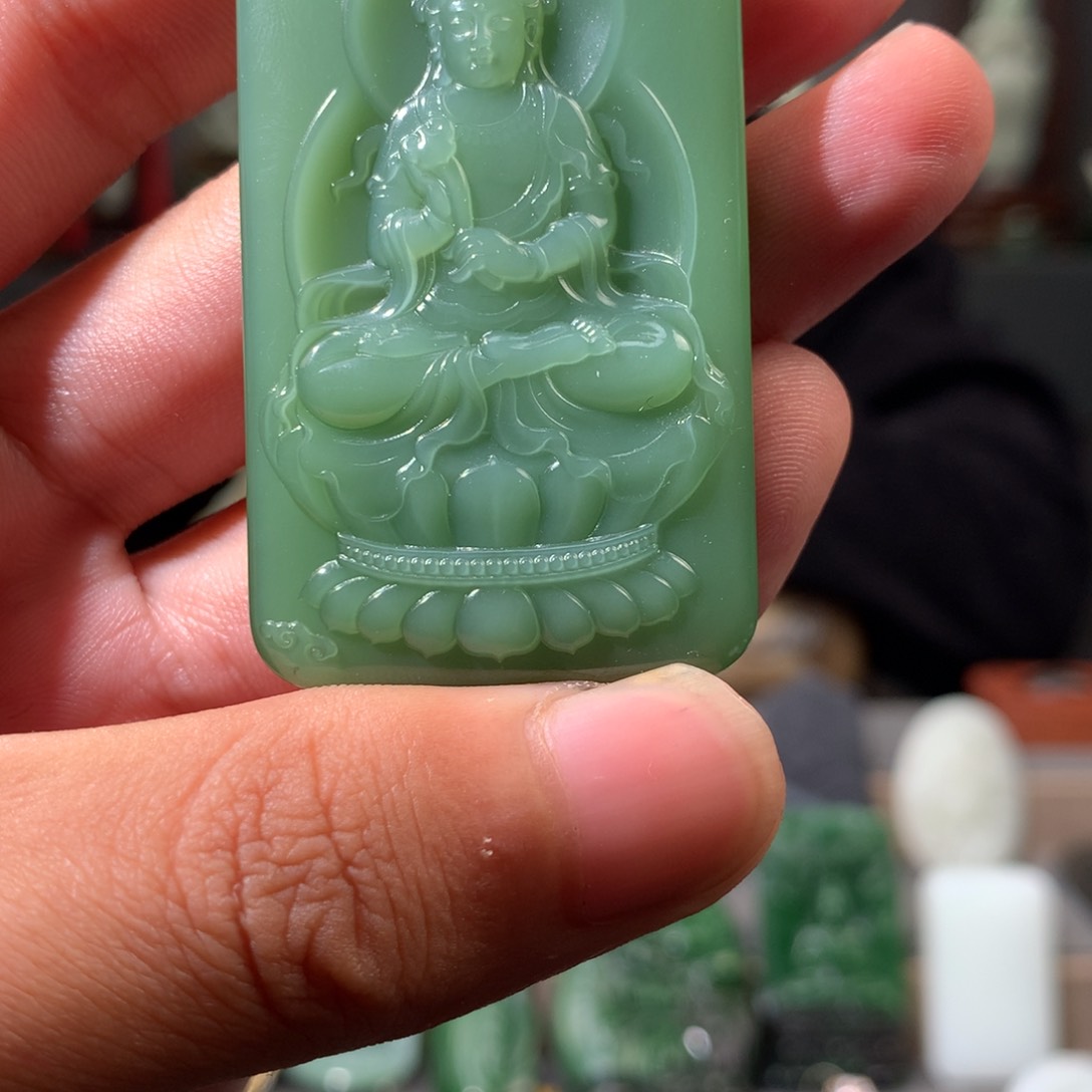 和田玉挂件未镶嵌