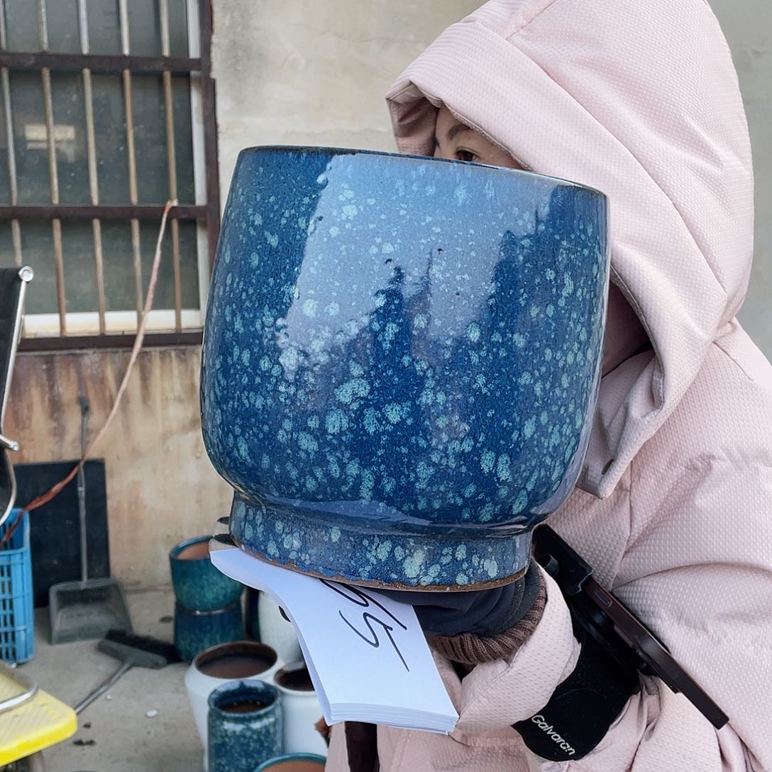 红陶王嫂花盆0213-466