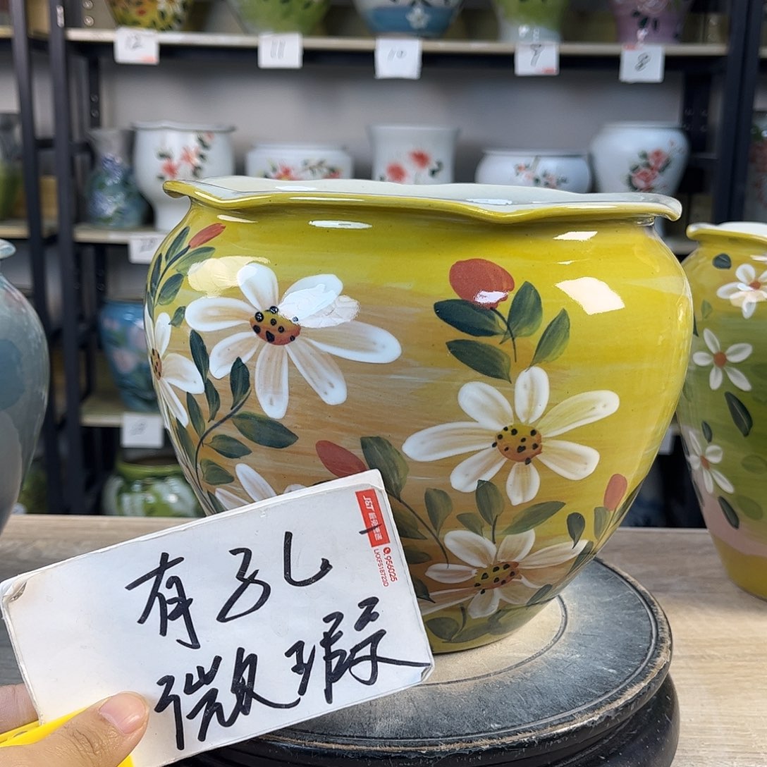 罐1xc景德镇陶瓷花盆