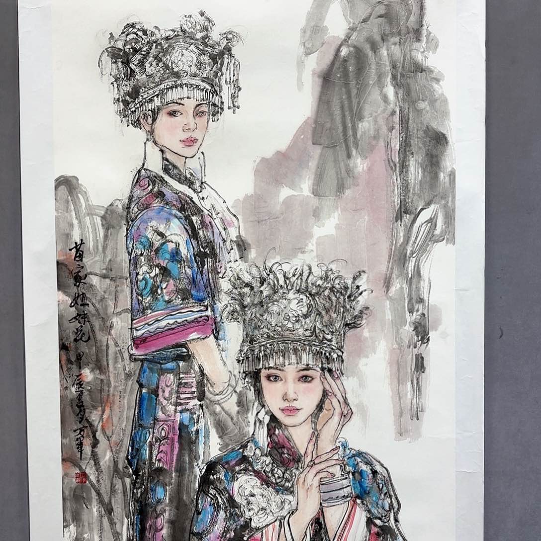 国画国画纯手绘作品请放心去藏